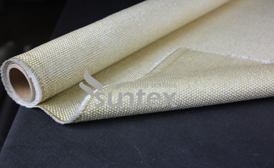 Vermiculite Coated High Temperature Fiberglass Cloth Suitable For Welding Blankets Fire Barriers And High Temperature Insulation Applications