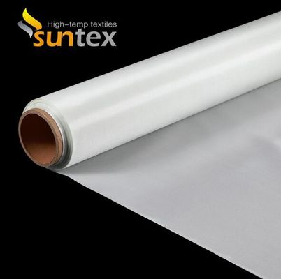 EN-13501 Certified Fireproof Fiberglass Fabric with 550°C Temperature Resistance and 0.6mm Thickness for Fire and Smoke Curtains