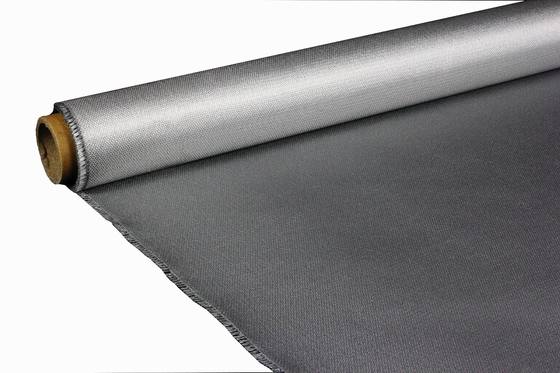 Fire Resistant PU Coated Fiberglass Fabric 460gsqm Thermal Insulation