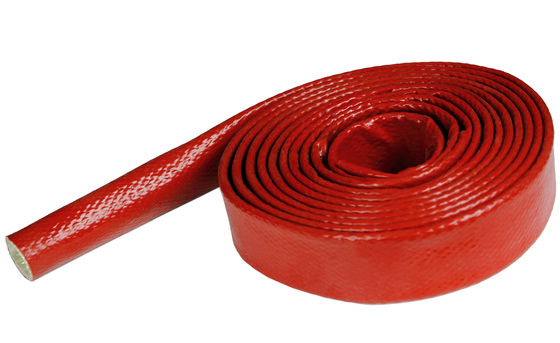 Heat and Chemical Resistant Fiberglass Tape Rope Sleeve with Fire Resistance up to 550C for Hose and Cable Protection