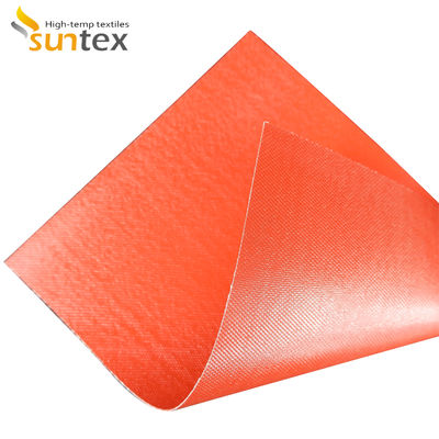 1. Heat-Resistant E-Glass Silicone-Coated Fiberglass Fabric (850g/m²)