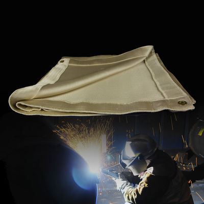 17 Oz 16 Mil Thickness 1000°F Temperature Resistance Welding Blanket Fireproof Blanket