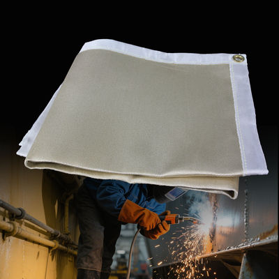Fiberglass Welding Blanket Fireproof 550C Resistant Custom Sizes