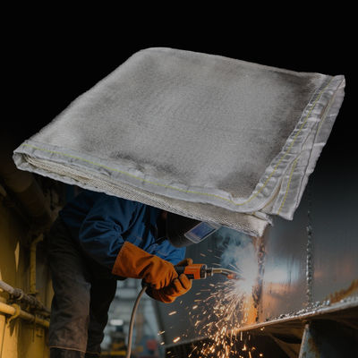 Fiberglass Welding Blanket Fireproof 550C Heat Resistant Industrial Mat