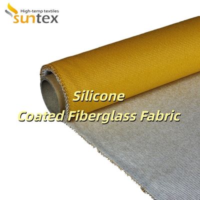 Fire Prevention Silicone Coated Fiberglass Fabric with High Temperature Resistance and Corrosion Resistance for Industrial Applications