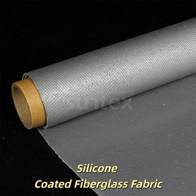 Water Repellent Anti-Aging Silicone Coated Fiberglass Fabric with Good Mechanical Properties for Industrial Use