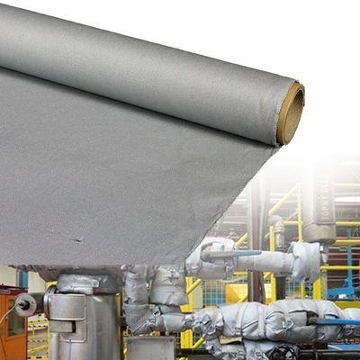 PU Coated Fiberglass Fabric with 1m/1.3m/1.5m/1.52m/1.55m Width Blue/Black Color and Twill Weave for Fireproof Reinforcement