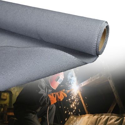 Thermal Insulation PU Coated Fire-Resistant E-Glass Cloth M0 Certified Blue/Black 460 g/sqm Fiberglass Fabric