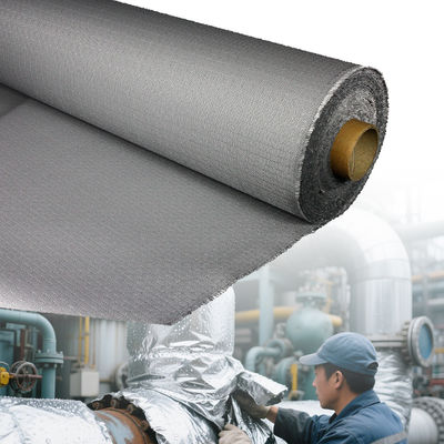 PU Coated Fiberglass Fabric with 1m/1.3m/1.5m/1.52m/1.55m Width Blue/Black Color and Twill Weave for Fireproof Reinforcement