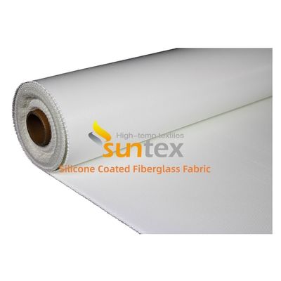 Fireproof Silicone Coated Fiberglass Fabric with High Temperature Resistance and Waterproof Properties