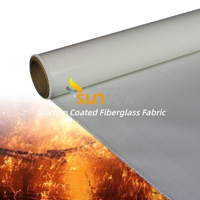 Flame-Retardant Silicone-Impregnated Glass Fiber Fabric – Water-Resistant & Corrosion-Resistant, Available in 50m/100m Rolls