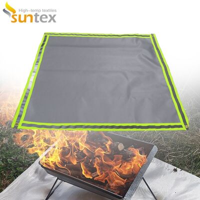 100% Fiberglass Welding Blanket with 550°C Heat Resistance and Acrylic Coating for Industrial Safety
