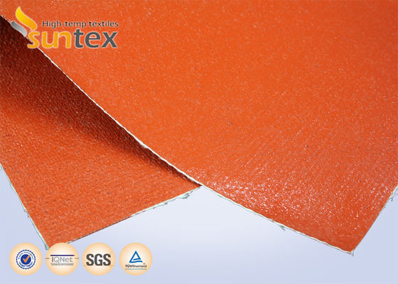 Silicone Coated Fiberglass Fabric Fireproof Heat Resistant 850g/m2