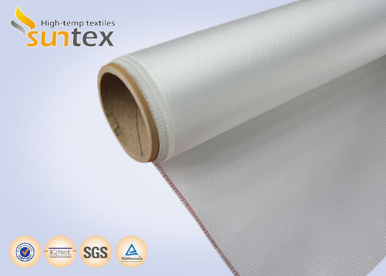 Fire Resistant Fiberglass Fabric with 550 Degree C Temperature Resistance and Acrylic Weave-Set Treated for High Durability