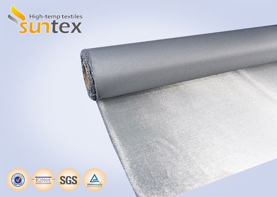 0.7mm Fireproof Glass Fiber Fabric with PU Coating, Ideal for Smoke Curtain & Fire Blanket