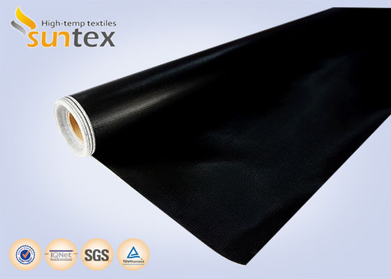 Waterproof UV Resistant Fire Retardant Silicone Coated Fiberglass Fabric for High Temperature Insulation