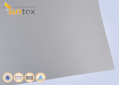 High Temperature E-Glass Silicone Fabric  Cloth Thermal Insulation Rubber Silicone Coated Fiberglass Fabric