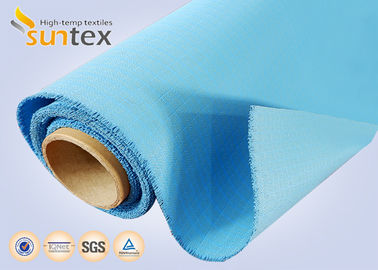 High Temperature E-Glass Silicone Fabric  Cloth Thermal Insulation Rubber Silicone Coated Fiberglass Fabric
