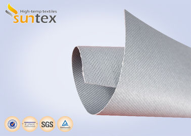 High Temperature E-Glass Silicone Fabric  Cloth Thermal Insulation Rubber Silicone Coated Fiberglass Fabric