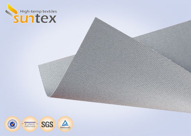 High Temperature E-Glass Silicone Fabric  Cloth Thermal Insulation Rubber Silicone Coated Fiberglass Fabric
