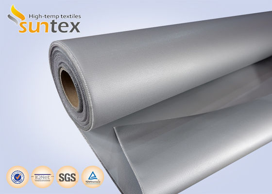 Removable Thermal Insulation Blanket Fabric: 0.4mm Silicone Coated Fiberglass