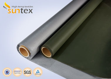 single side silicone coated fiberglass fabric and both side silicone coated fiber glass
