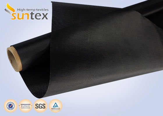 High Temperature 550 Degree C Acrylic Coated Fiberglass Fabric for Fire Resistant Welding Blankets Easy to Sew and Cut
