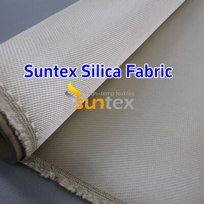 High Purity 1700°C Silica Fabric Industrial Fire Insulation Cloth
