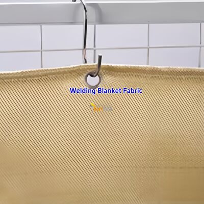 Heat Resistant Fiberglass Welding Blanket up to 1000°F with Acrylic Coating and Customizable Sizes