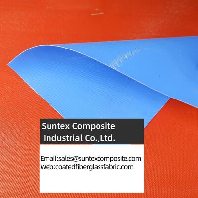 Fire Prevention High Temperature Resistance Silicone Coated Fiberglass Fabric with Corrosion Resistance