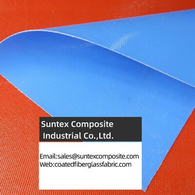 Fire-Proof High Temperature Resistance Silicone Coated Fiberglass Fabric for Heat Insulation