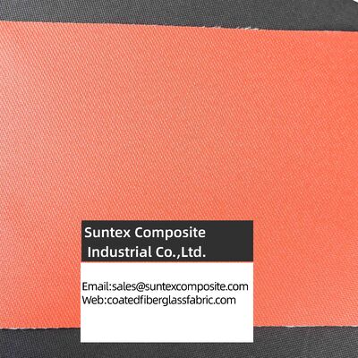 Good Chemical Resistance Fireproof High Temperature Resistant Silicone Coated Fiberglass Fabric for Industrial Use