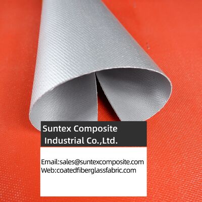 Flame-retardant High Temperature Resistance Silicone Coated Fiberglass Fabric with 4H Satin Weave