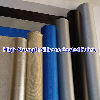 Plain Woven Silicone Coated Fiberglass Fabric with Fire and Heat Resistance for Industrial Applications