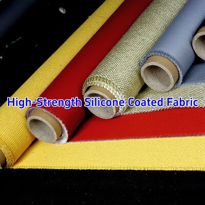 High Temperature Resistant Silicone Coated Fiberglass Fabric with Fire and Heat Resistance for Thermal Insulation