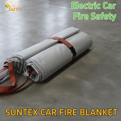 Cross Border Car Fire Blanket Portable High Temperature Resistant and Flame-retardant Fiberglass