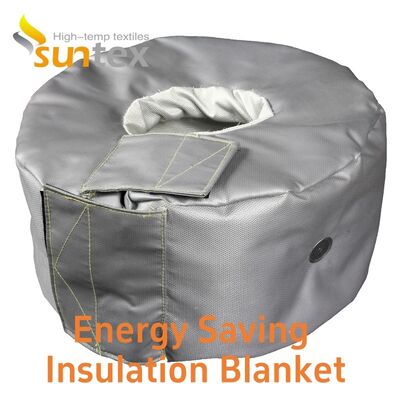 Durable Thermal Insulation Fabric with 1000°C Temperature Resistance, Water and Oil Resistant, and Customizable Sizes for Reusable Insulation Blankets