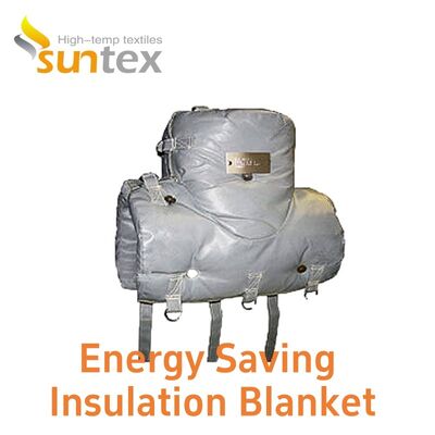 Custom Removable Thermal Insulation Covers - High Temperature Resistant Industrial Heat Insulation Blankets for Pipes, Valves, Machinery