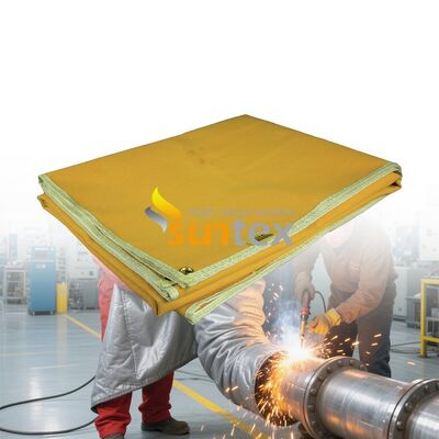 Heavy Duty Fireproof Weld Blankets & Welding Blanket Rolls | High Temperature Hot Work Fabrics, Welding Protection Blankets and Pads