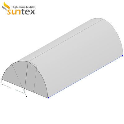 Heat Resistant Fireproof Fiberglass Fabrics Hangars Tent