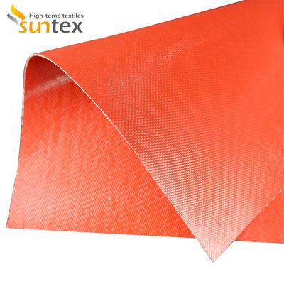 Heat Resistant Silicone Coated Fiberglass Cloth - Fireproof Insulation Fabric