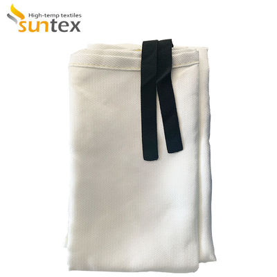 High Temperature Resistance PU Coated Fireproof Fiberglass Welding Blanket for Industrial Safety