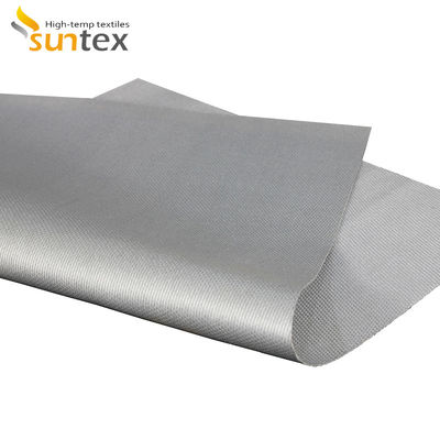 Steam Pipe Insulation Material: SUNTEX One Side Silicone-Coated Fiberglass Cloth