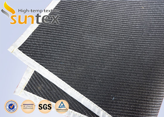 Fire Resistant Fiberglass Welding Blanket For Work Shop Safety Protection With Thick 0.8mm 1.0mm 1.5mm