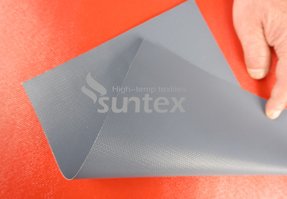 Plain Woven PTFE Coated Fiberglass Fabric For Heat Insulation Pads