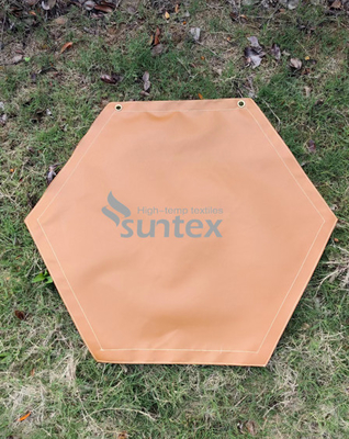 Fire Pit Mat Grill Mat, DocSafe Fireproof Mat 4 Layers Fireproof Mat for Deck Patio Grass Outdoor Wood Burning Fire Pit