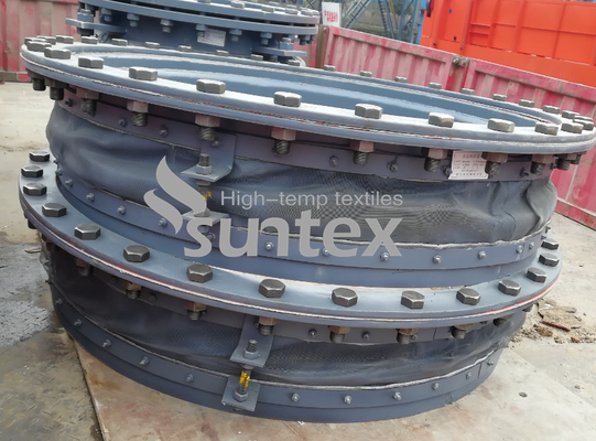 ผ้าชดเชยผ้าทนความร้อนสูง PU เคลือบไฟเบอร์กลาส M0 0.41mm