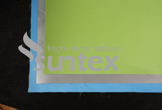 Silicone Coated Fiberglass Fabric 0.3mm Thick 500°C Heat Resistant