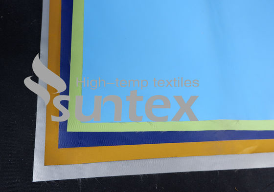 Silicone Coated Fiberglass Fabric 0.3mm Thick 500°C Heat Resistant