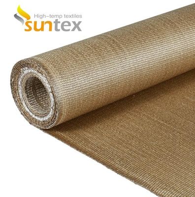 EN-13501 Certified Fireproof Fiberglass Fabric for Fire Curtains with 550°C Temperature Resistance and 0.6mm Thickness